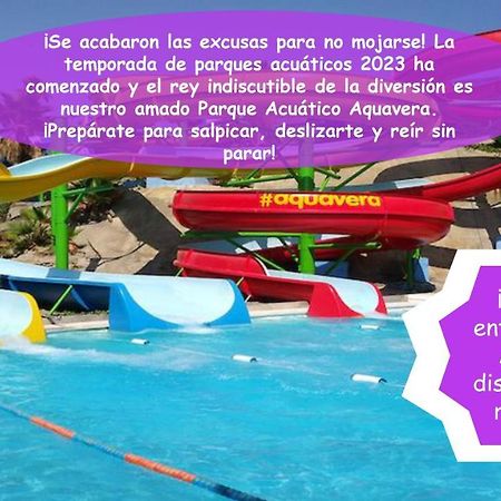 ¡Apartamento En Primera Linea Con Terraza Y Cerca De La Piscina Comunitaria! Vera Ngoại thất bức ảnh